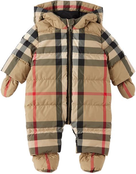 burberry baby dress canada|burberry snowsuit baby girl.